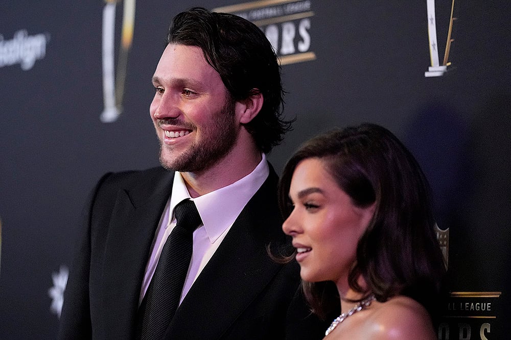 Super Bowl 59 Football NFL Honors award show: Josh Allen  and Hailee Steinfeld