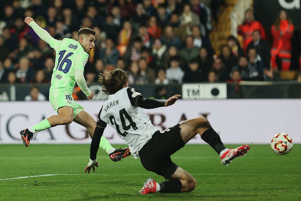 Spain Soccer Copa del Rey: Barcelona vs Valencia