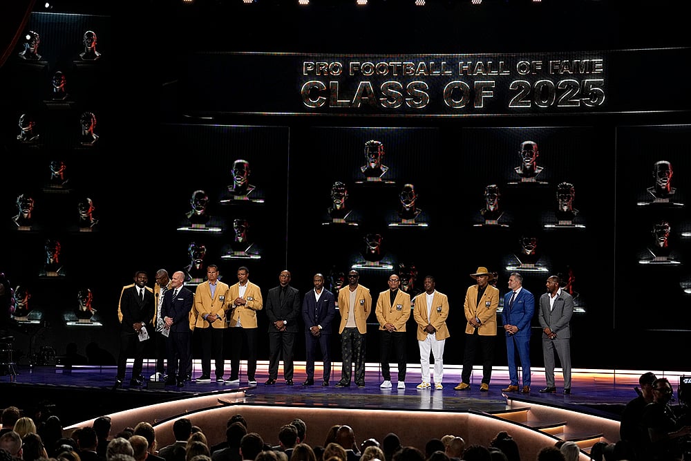 Super Bowl 59 Football NFL Honors award show: NFL Hall of Fame Class of 2025