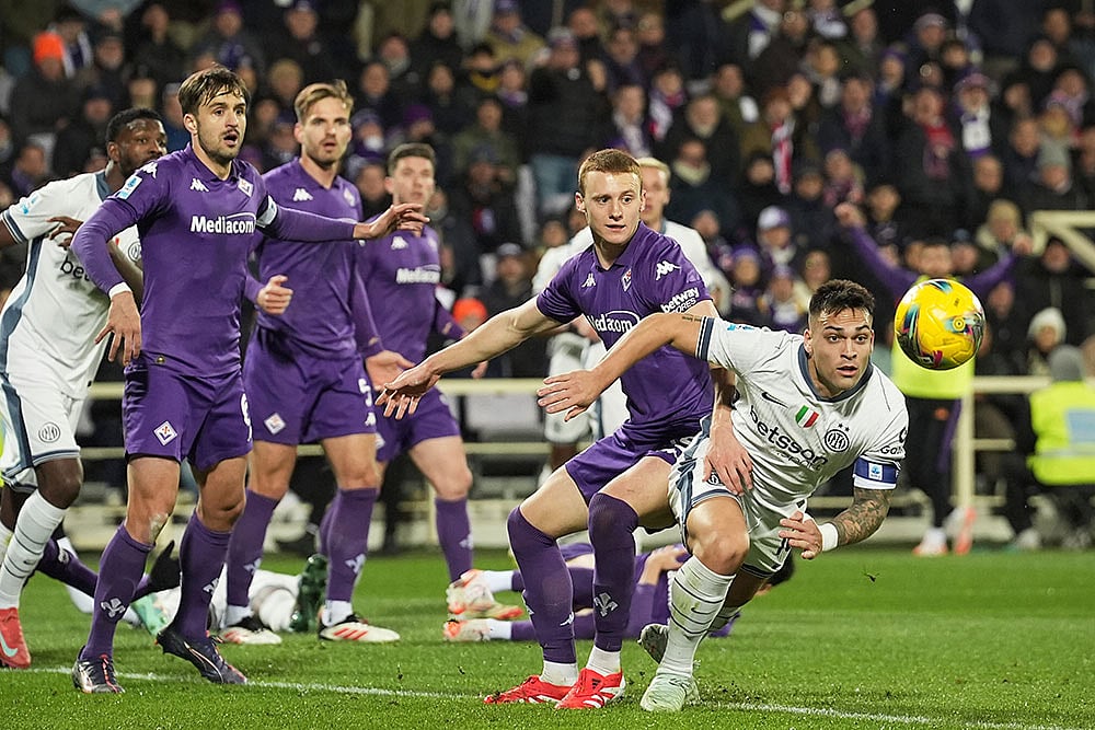 Italy Soccer Serie A: Inter Milan vs ACF Fiorentina
