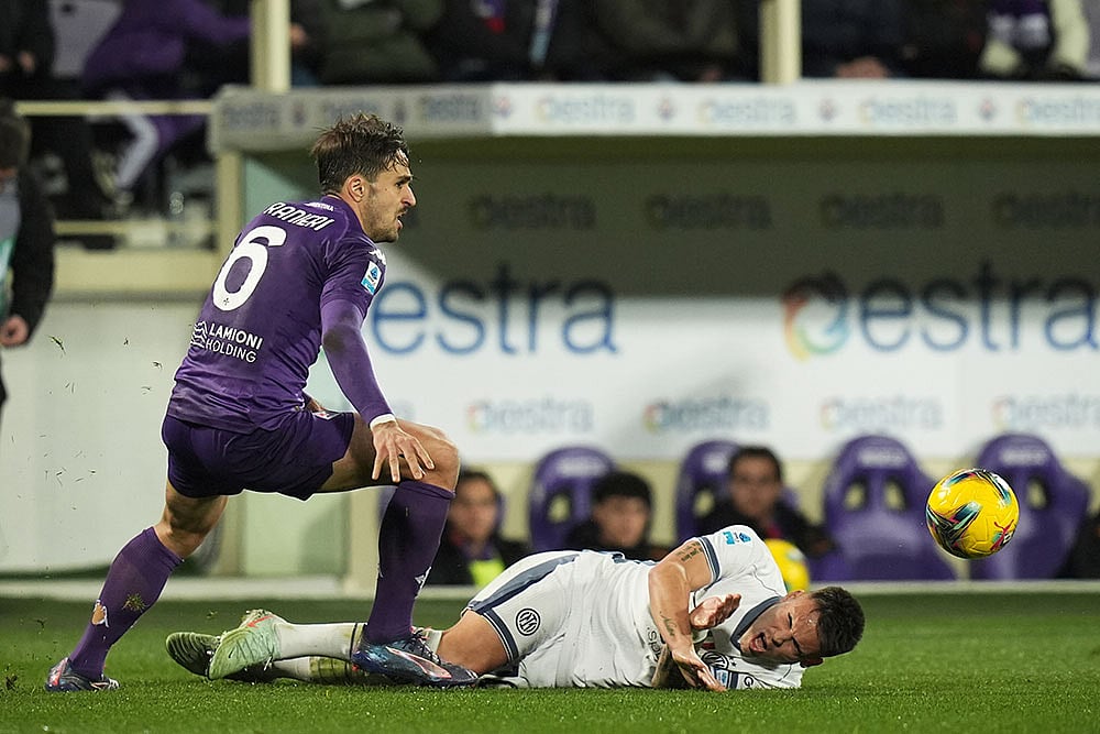 Italy Soccer Serie A: ACF Fiorentina vs Inter Milan