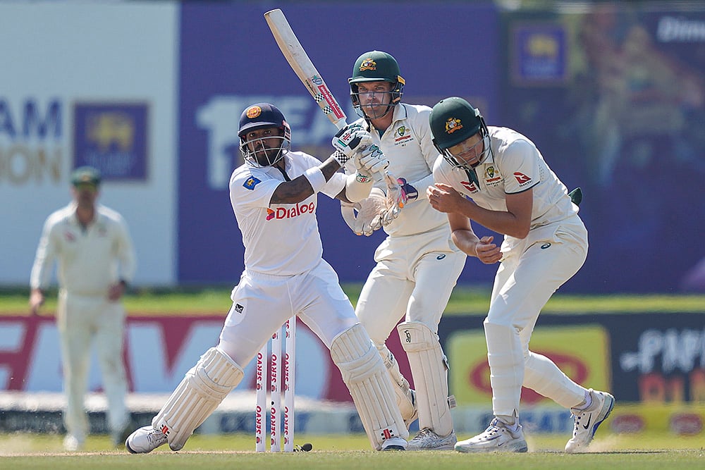 Sri Lanka vs Australia Cricket SL Vs AUS 2nd Test Day 2 photos from Galle: Kusal Mendis