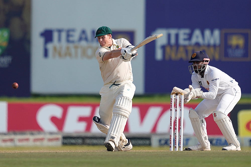 Sri Lanka vs Australia Cricket SL Vs AUS 2nd Test Day 2 photos from Galle: Steven Smith