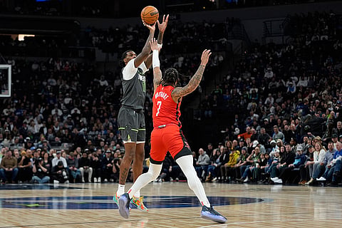 NBA Basketball Game: Minnesota Timberwolves vs Houston Rockets