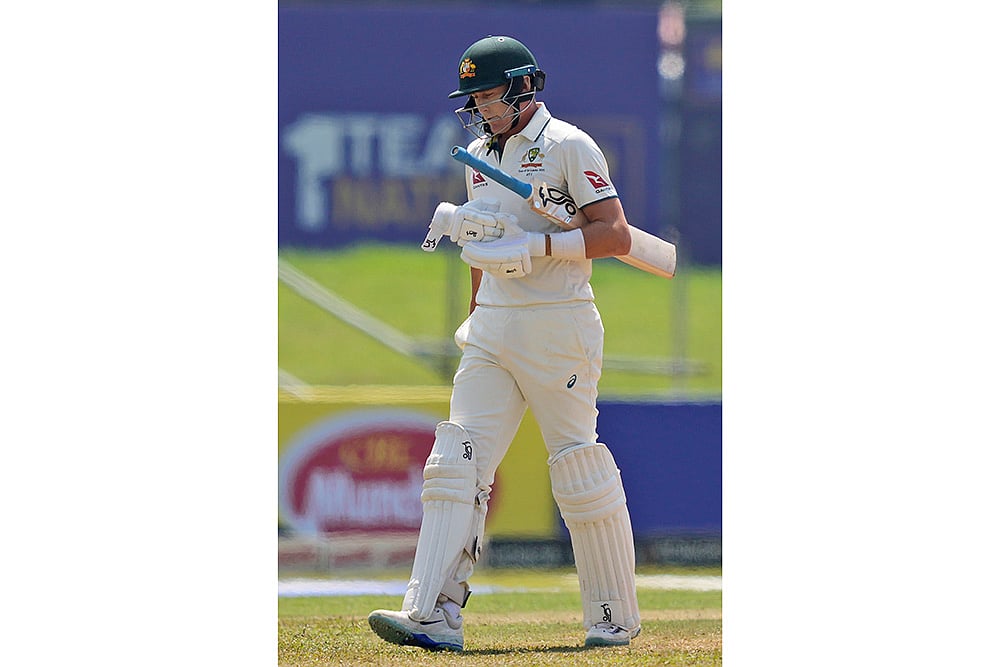Sri Lanka vs Australia Cricket SL Vs AUS 2nd Test Day 2 photos from Galle: Marnus Labuschagne