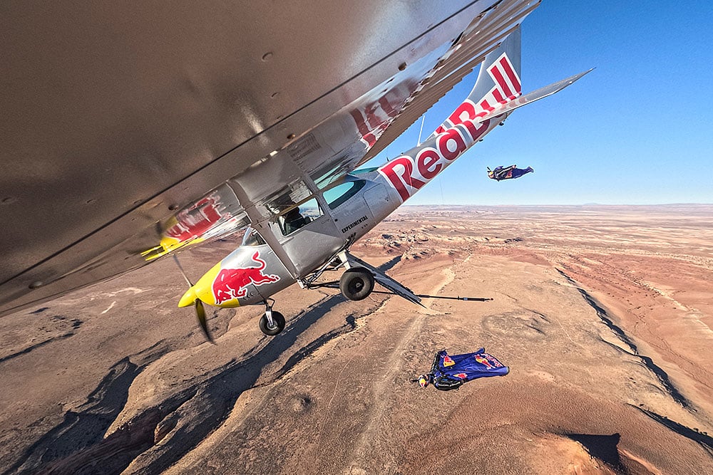 German Skydiver Max Manow Redefines Human Flight: Max Manow, Marco Furst and Luke Aikins