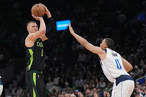 Basketball: Dallas Mavericks vs Boston Celtics