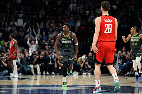 NBA: Minnesota Timberwolves vs Houston Rockets