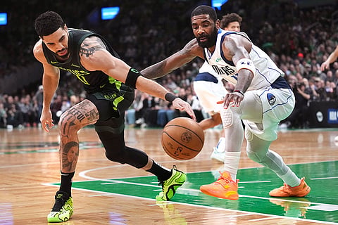 NBA Basketball Game: Boston Celtics vs Dallas Mavericks