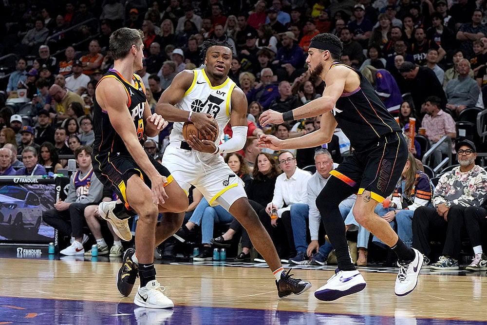 NBA Basketball game Utah Jazz vs Phoenix Suns: Isaiah Collier
