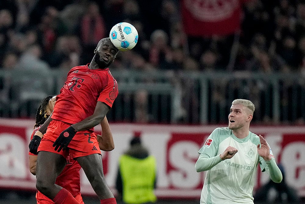 Germany Soccer Bundesliga Bayern Munich vs Werder Bremen: 