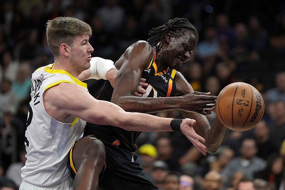 NBA Basketball game Utah Jazz vs Phoenix Suns: Kyle Filipowski 