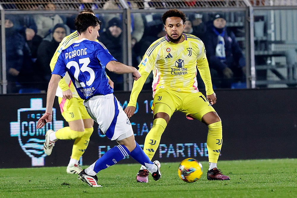 Italy Serie A Soccer match Juventus vs Como: Weston McKennie