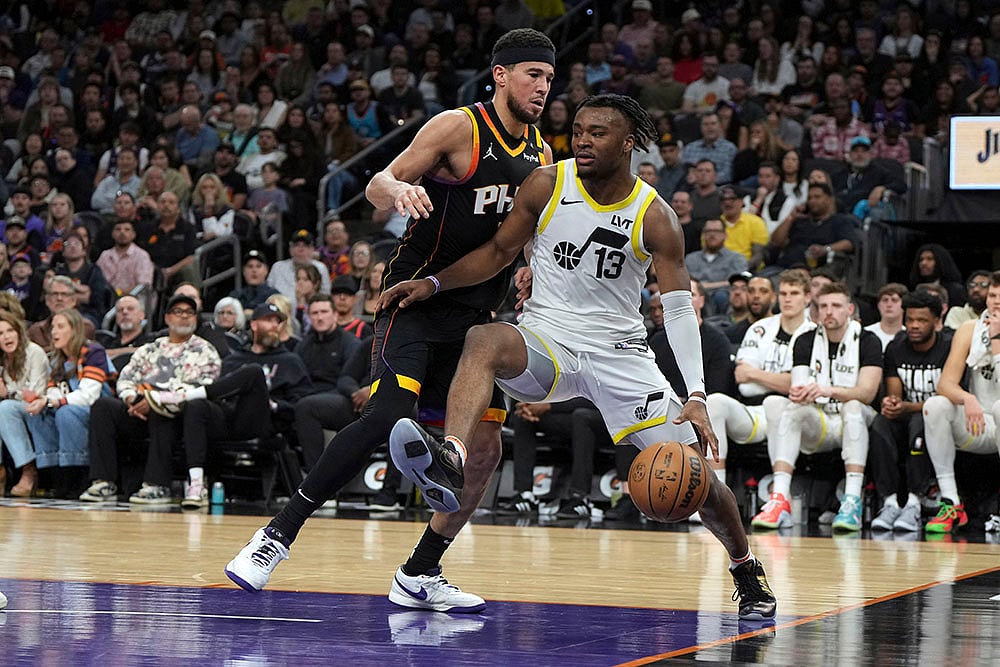 NBA Basketball game Utah Jazz vs Phoenix Suns: Isaiah Collier