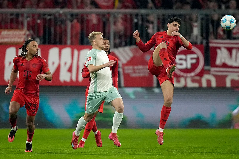 Germany Soccer Bundesliga Bayern Munich vs Werder Bremen: Marco Gruell