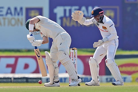 SL Vs AUS, 2nd Test Day 3: Australia's Josh Inglis is bowled out