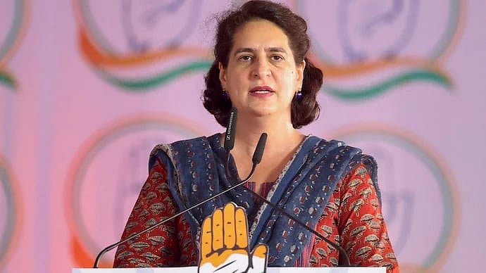 | Photo- PTI/File : Congress MP Priyanka Gandhi In Kerala For Three-Day Visit