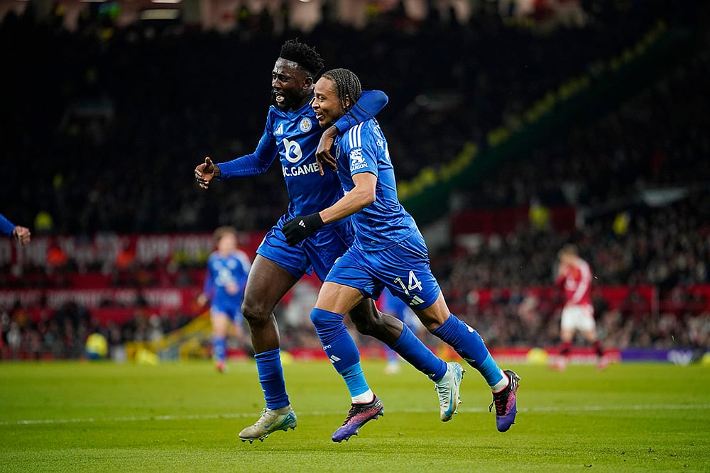 FA Cup fourth round soccer Manchester United vs Leicester City football: Wilfred Ndidi