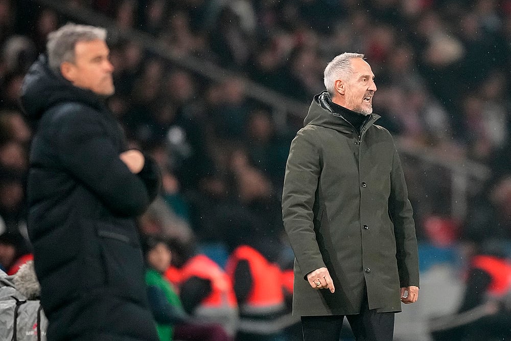 France Soccer League One Ligue 1 football PSG vs Monaco: Luis Enrique