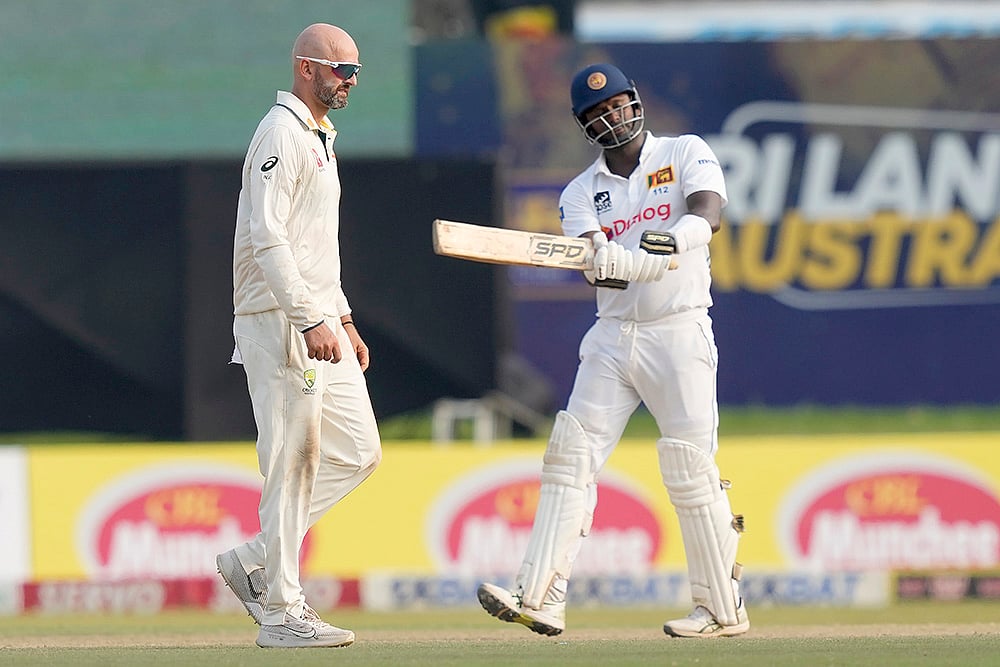 Sri Lanka and Australia Cricket SL Vs AUS 2nd Test Day 3 photos from Galle: Nathan Lyon