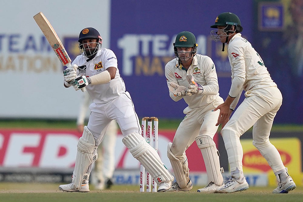 Sri Lanka and Australia Cricket SL Vs AUS 2nd Test Day 3 photos from Galle: Kusal Mendis