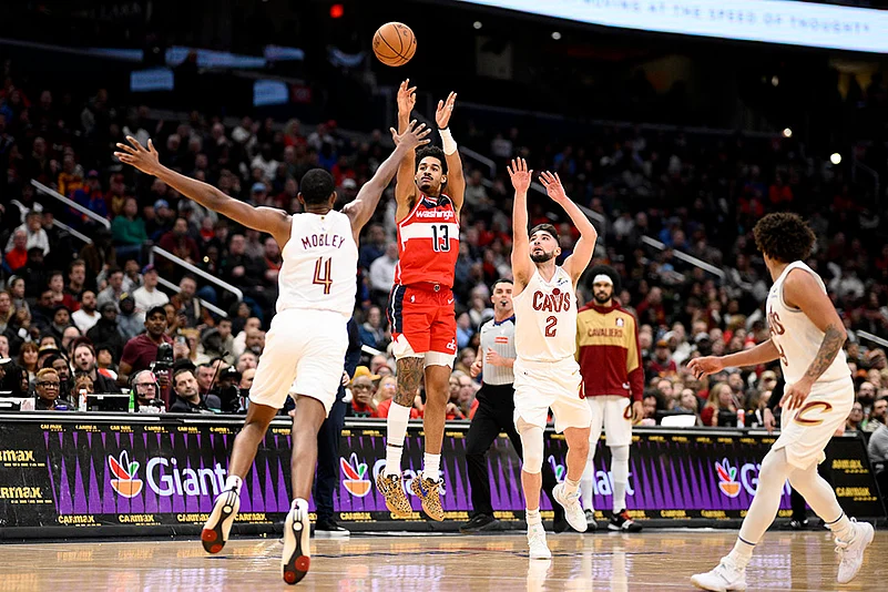 NBA Basketball game Cleveland Cavaliers vs Washington Wizards: Colby Jones