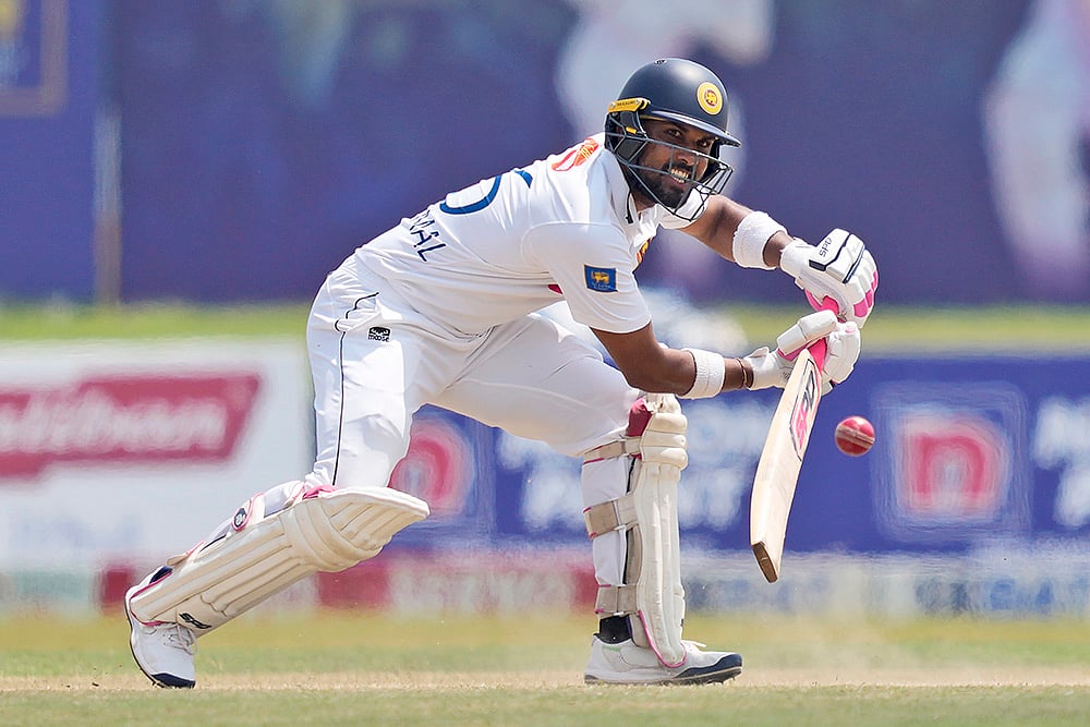 Sri Lanka and Australia Cricket SL Vs AUS 2nd Test Day 3 photos from Galle: Dinesh Chandimal 