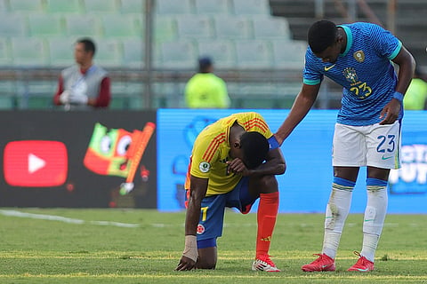 Brazil Colombia Soccer South American U20