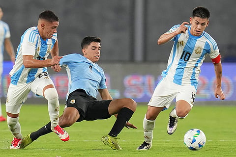 Uruguay Argentina Soccer South American U20