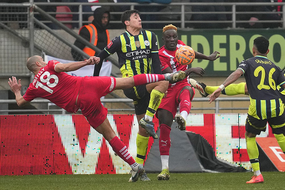 FA Cup Soccer: Manchester City vs Leyton Orient