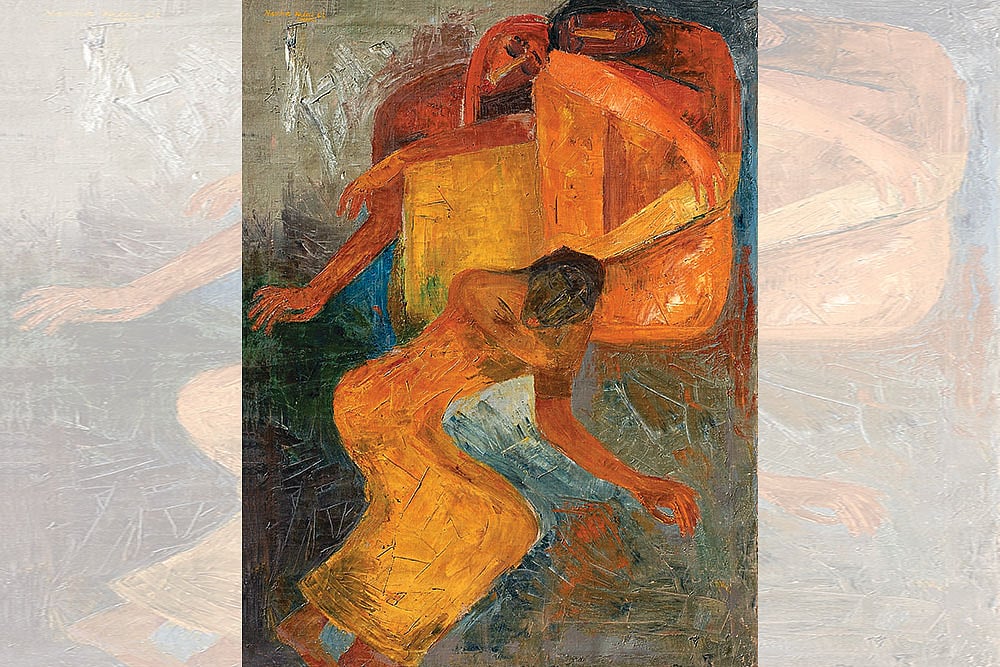 | Courtesy: Gallery Splash : Untitled (1963) Artwork by 
Naina Dalal