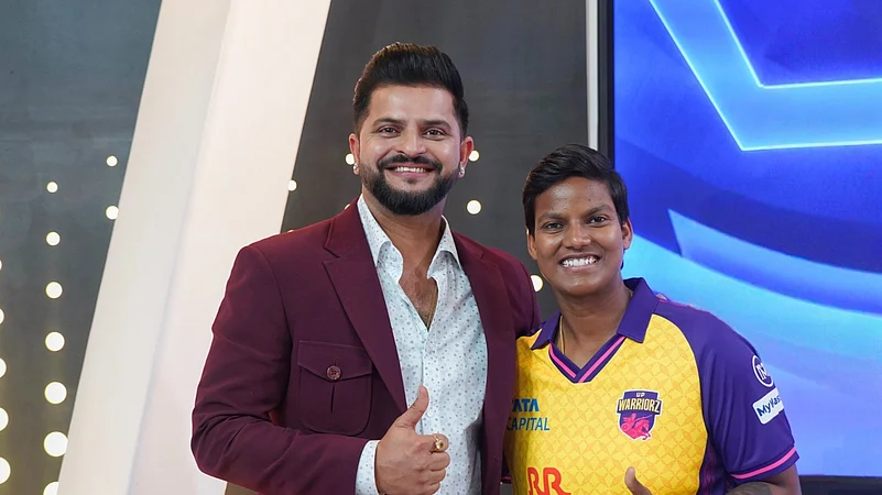 Deepti Sharma and Suresh Rain in WPL.