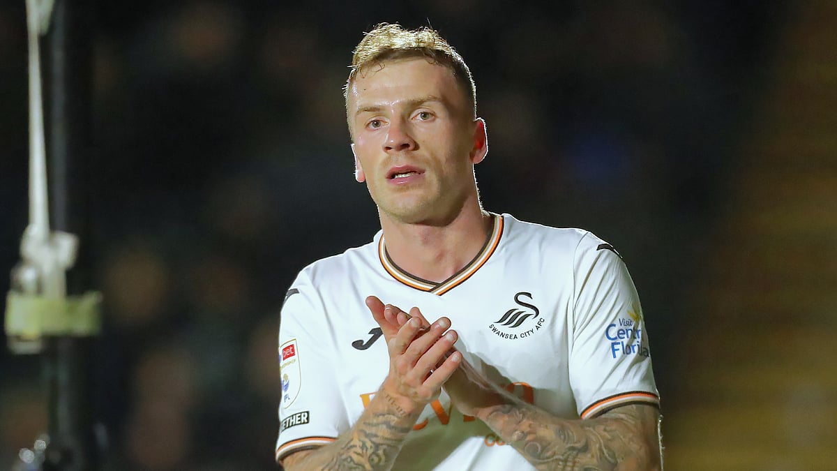 Swansea City's match-winner Josh Tymon