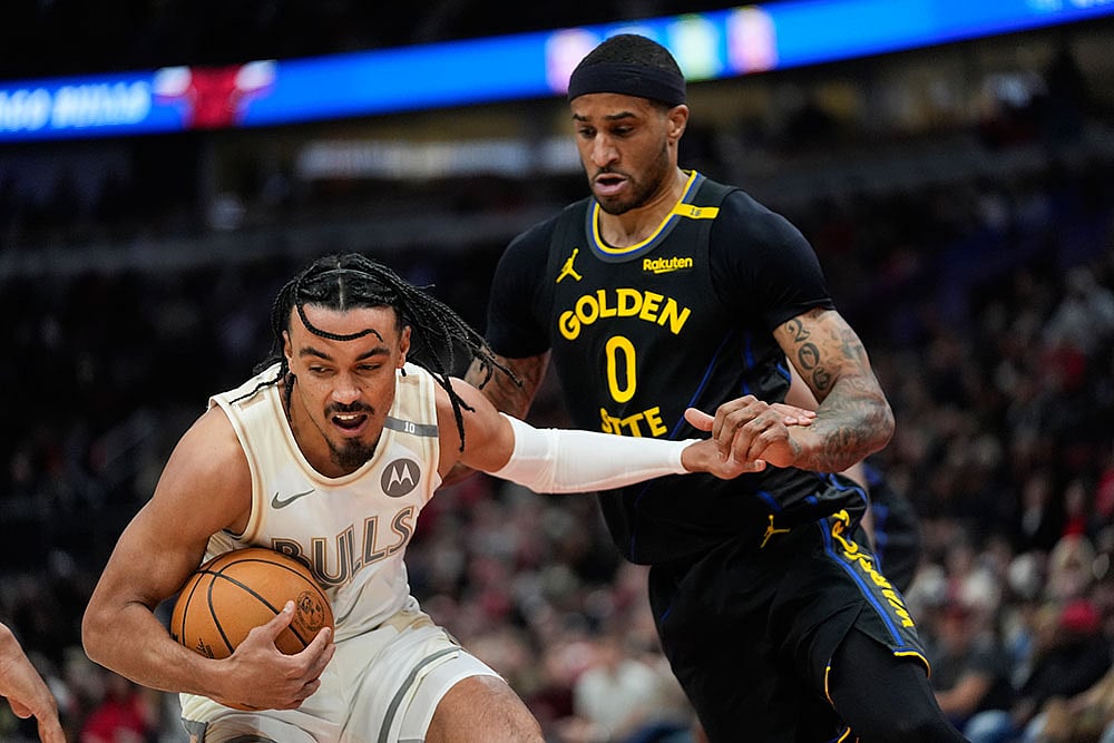 Basketball: Golden State Warriors vs Chicago Bulls