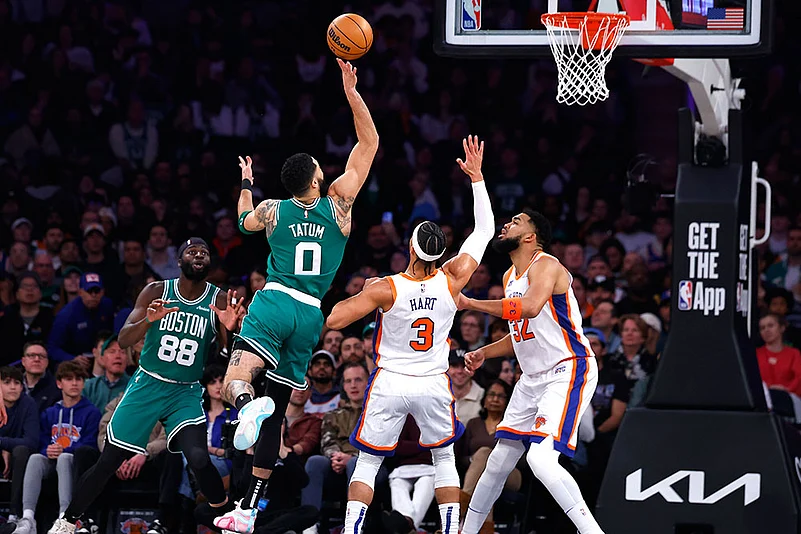 NBA Basketball: Boston Celtics vs New York Knicks