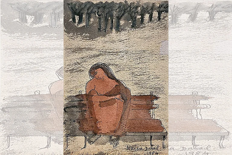 Art and Life: Untitled artwork by Naina Dalal - | Courtesy: Gallery splash