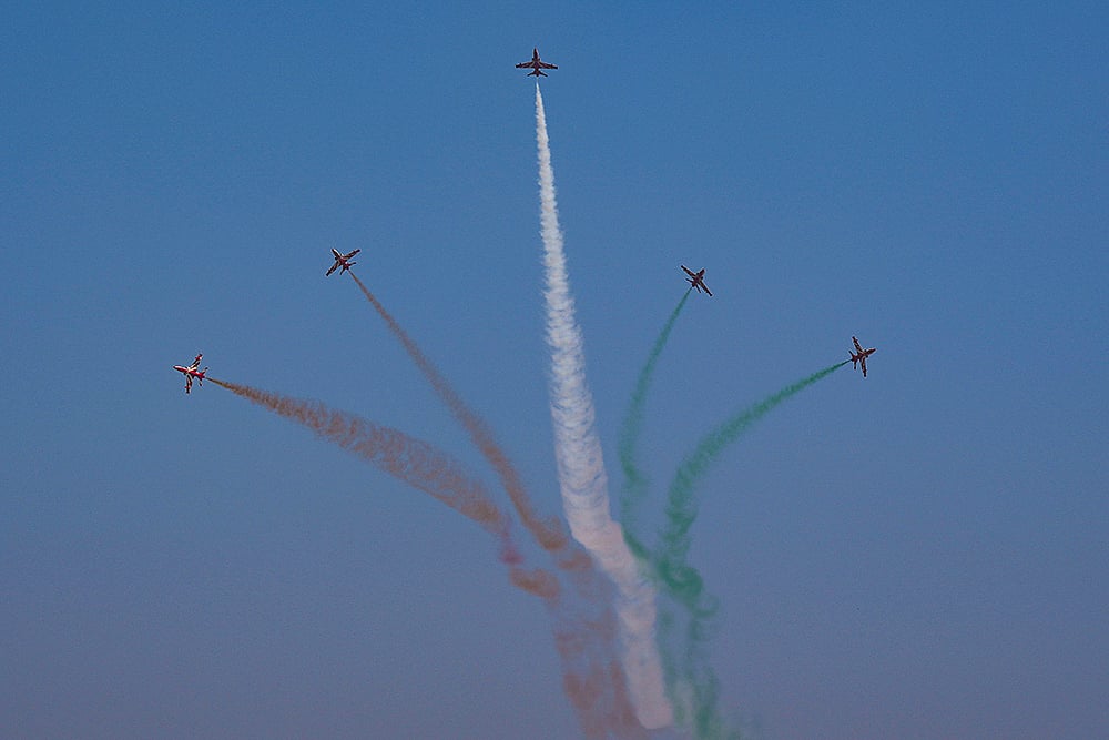 15th Aero India air show 2025 at Yelahanka Airbase in Bengaluru