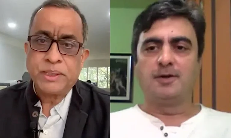 Satish Padmanabhan with Ajay Gudavarthy - null