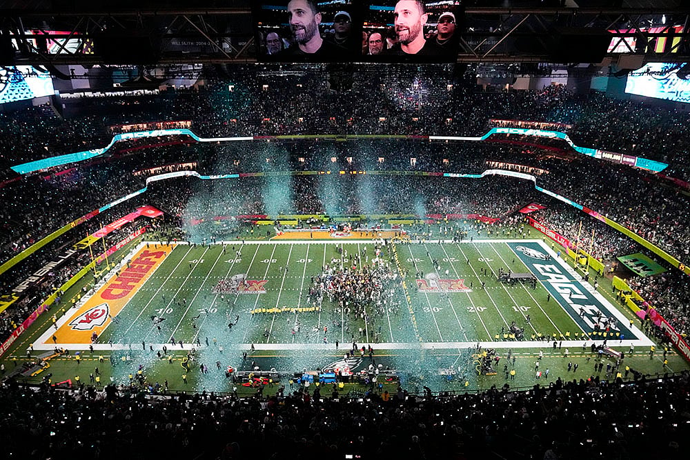 NFL Super Bowl LIX Football Philadelphia Eagles vs Kansas City Chiefs: 1