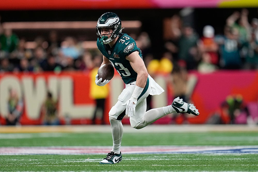 Super Bowl 59 NFL football game Philadelphia Eagles vs Kansas City Chiefs: Cooper DeJean
