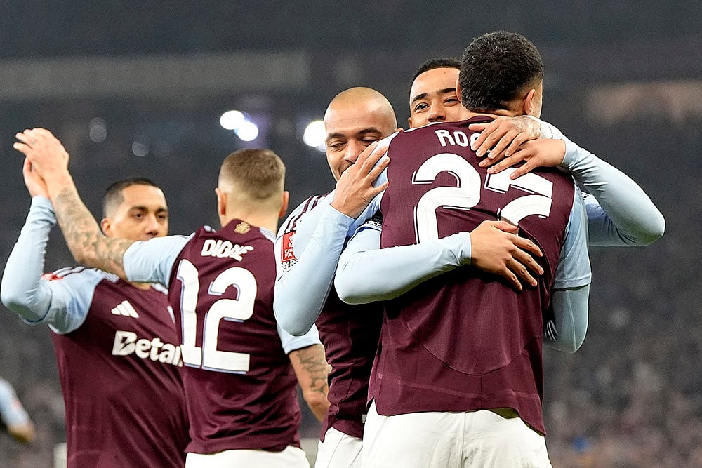 FA Cup Fourth Round Football match Aston Villa and Tottenham Hotspur: Jacob Ramsey