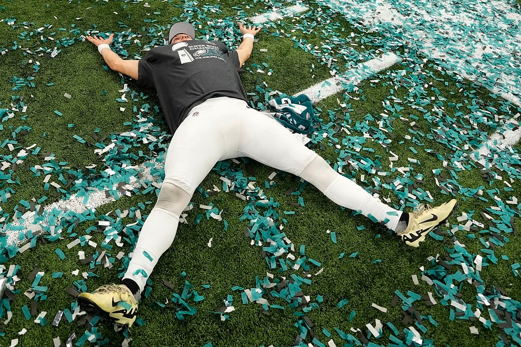 Eagles punter Braden Mann.