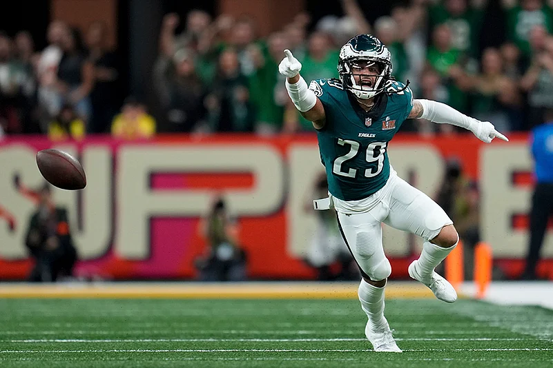 NFL Super Bowl LIX Football Philadelphia Eagles vs Kansas City Chiefs: Avonte Maddox