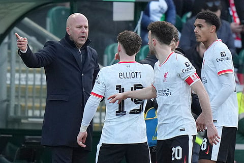 FA Cup Fourth Round: Liverpool's manager Arne Slot