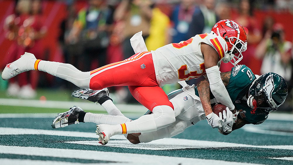 NFL Super Bowl LIX Football Philadelphia Eagles vs Kansas City Chiefs: DeVonta Smith