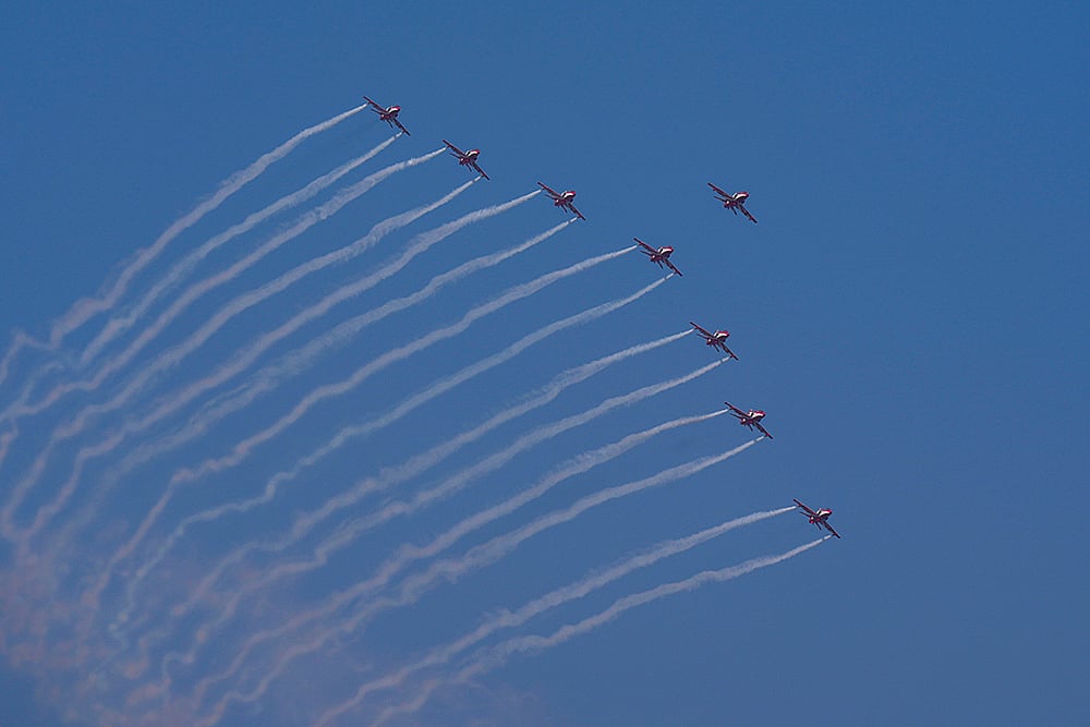 15th Aero India air show 2025 at Yelahanka Airbase in Bengaluru