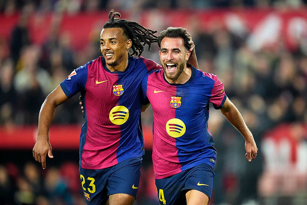 Spain Soccer La Liga match Sevilla vs FC Barcelona: Eric Garcia