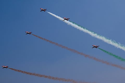 15th Aero India Air show: SKAT showcases aerobatic skills
