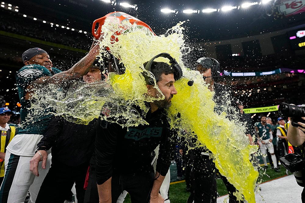 NFL Super Bowl LIX Football Philadelphia Eagles vs Kansas City Chiefs: Nick Sirianni