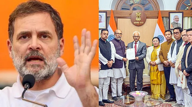 Congress Slams BJP, PM Modi Over Manipur CMs Resignation